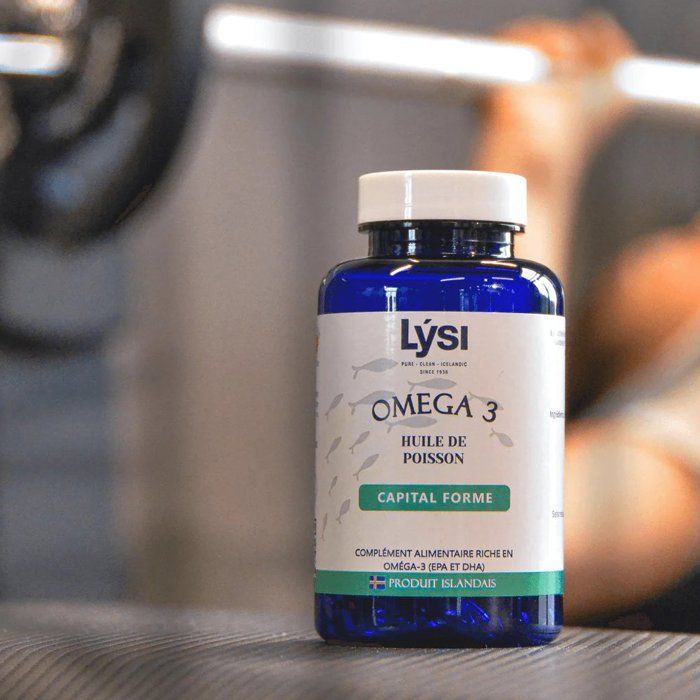 Omega 3 Huile De Poisson Lysi 60 Gélules.