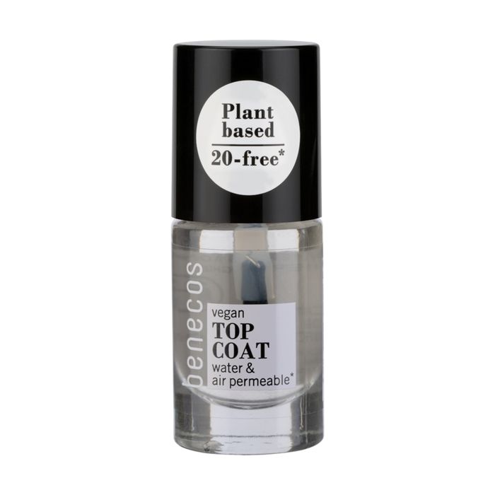 Vernis à Ongles - Benecos - Transparent - 5ml - Vegan - Longue Durée - 8-Free