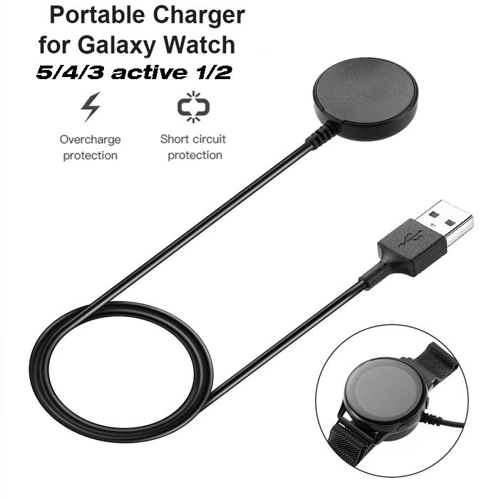 Câble de chargement magnétique USB Montres Connectées Intelligente pour Smart Watch Samsung Galaxy 5/4/3 active 1/2