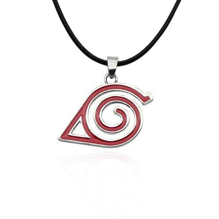 Collier - HUMANO FINO - Kakashi - Rouge - Métal - Géométrique - Unisexe