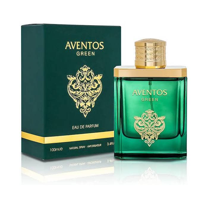 Eau de Parfum - Fragrance World - Aventos Green - Homme - Chypré Fruité - Notes fraîches et fruitées