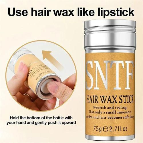 Bâton de coiffure en gel pour hommes et femmes, outil de coiffure, contrôle des bords, résultats