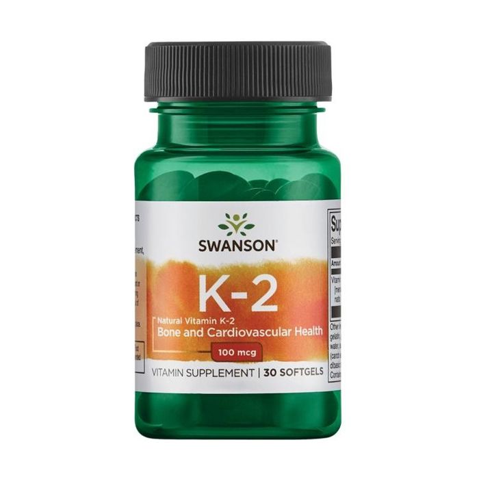 Compléments alimentaires Vitamin K2 Natural 100 Mcg BI6877 , Swanson,