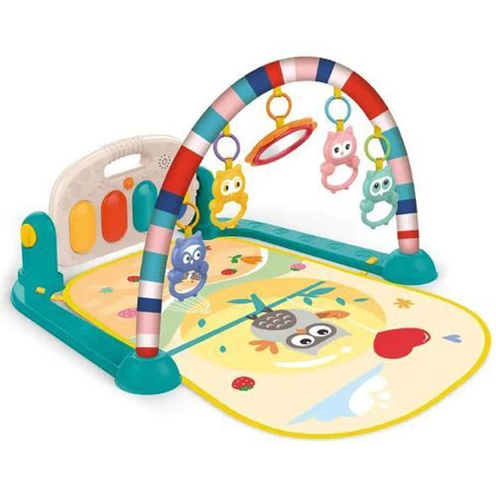 Tapis bébé Piano Fitness 3 en 1 Rack art Piano Pied Musique