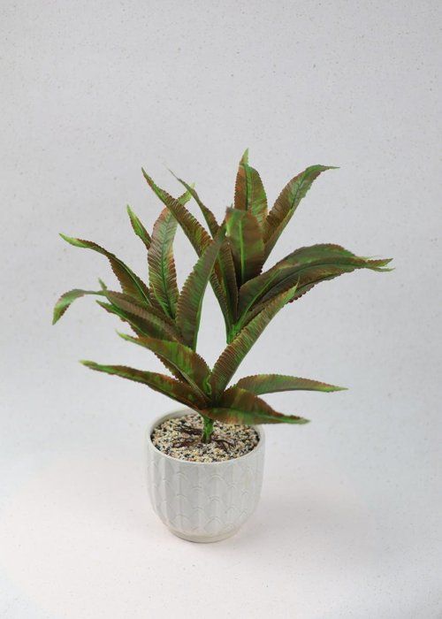 Plante artificielle - SISTERS FLOWERS - 45cm - Vert - Contemporain - Facile d'entretien