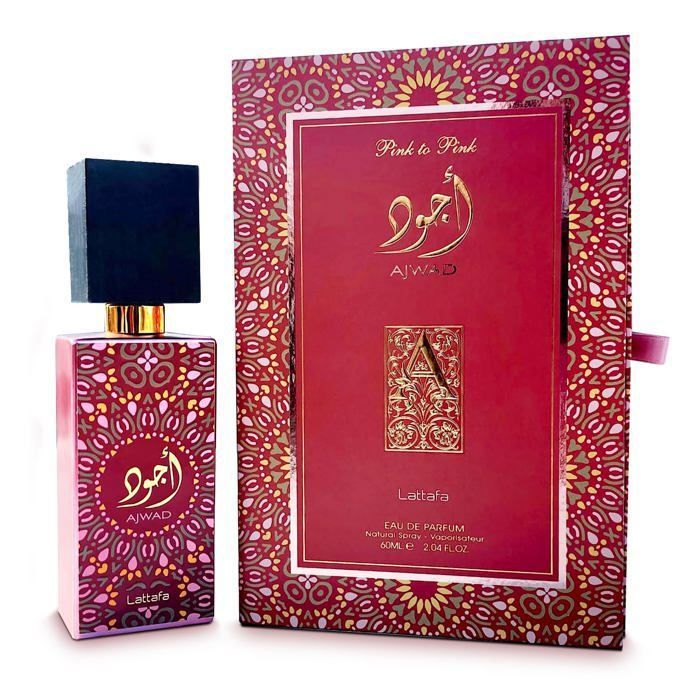 Eau de parfum - Ajwad Pink to Pink - 60 ml - Mixte - Notes fraîches et florales