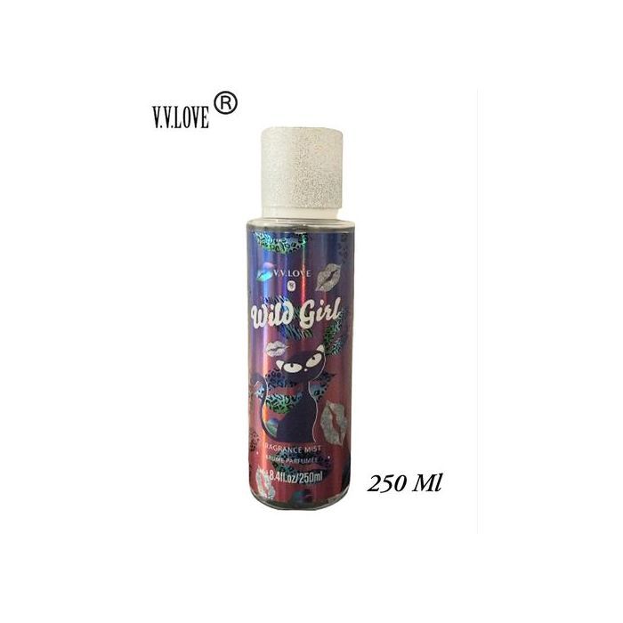 Brume parfumée - V.V.LOVE - Wild Girl - 250 ml - Fruité - Boisé - Floral
