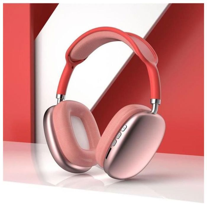 Casque Bluetooth P9 sans fil avec micro, anti bruit avec Entrée jack et Carte SD