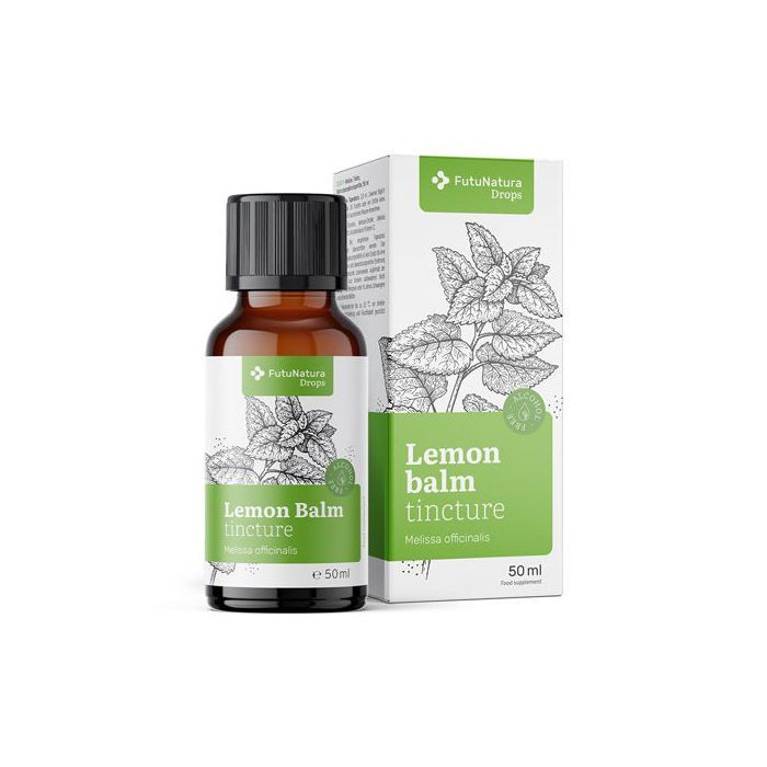 Mélisse – teinture - Non alcoolisée, enrichie en vitamine C, 50ml - Made in Slovenia