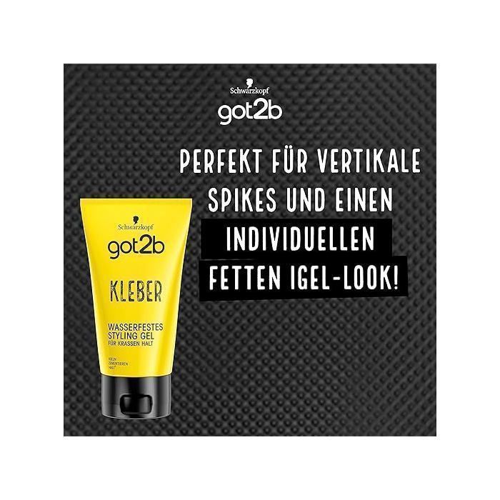 GOT2B  gel colle pour cheveux waterproof, 150 ml