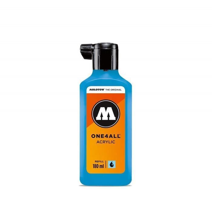 Peinture acrylique - Molotow - ONE4all - 180 ml - Magenta - Séchage rapide