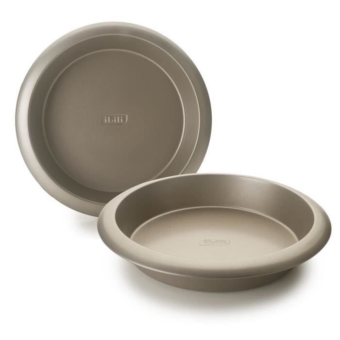 Moule - IBILI - 840126 - Papier métallisé - 26 x 26 x 6 cm - Antiadhérent sans PFOA