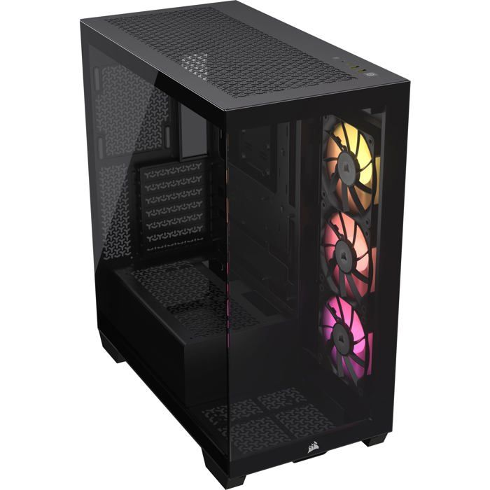 Boîtier PC moyen tour sans alimentation Corsair iCUE Link 3500X RGB ATX