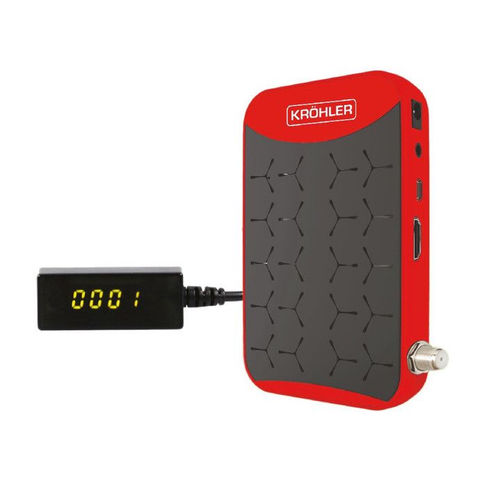 KRÖHLER - Récepteur Satellite Wifi WI-1507-G-E
