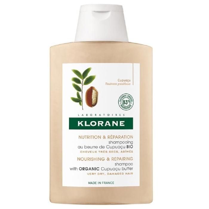 Cheveux-Klorane Beurre Cupuaçu Bio Shampoing Cheveux Très Secs 400 ml