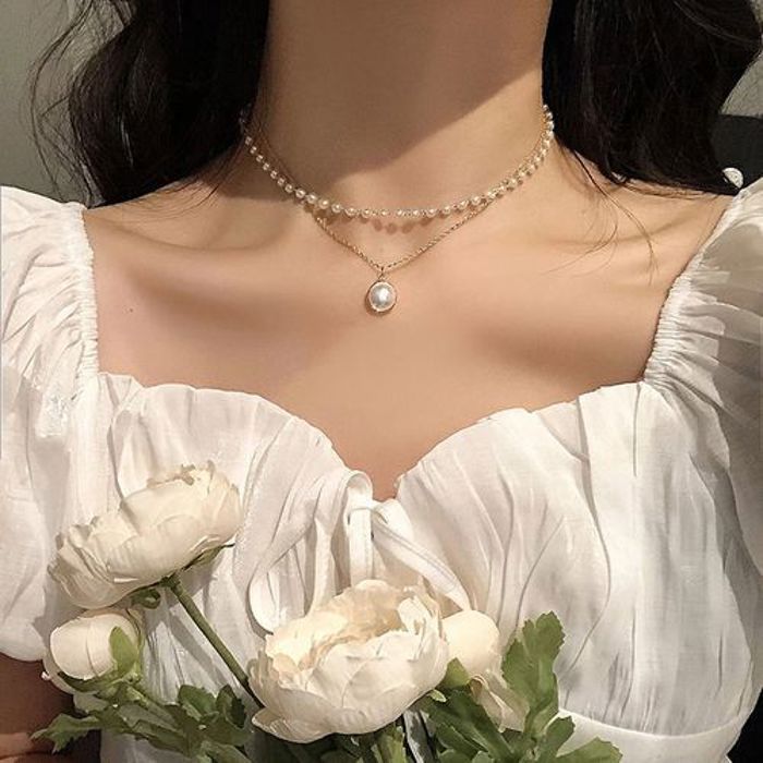 Collier en perles - GENERIC - Mode 2021 - Bijoux de luxe - Pour femme - Adulte