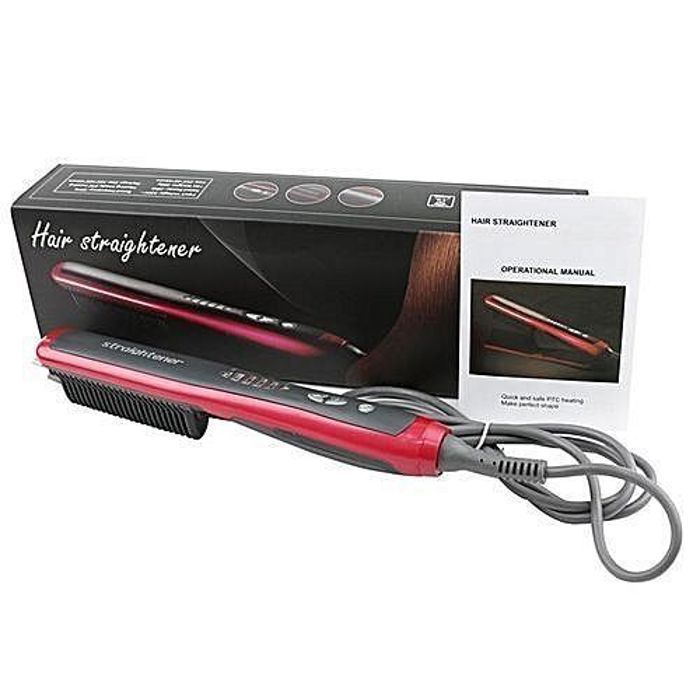 straightener Brosse lissante chauffante électrique Original