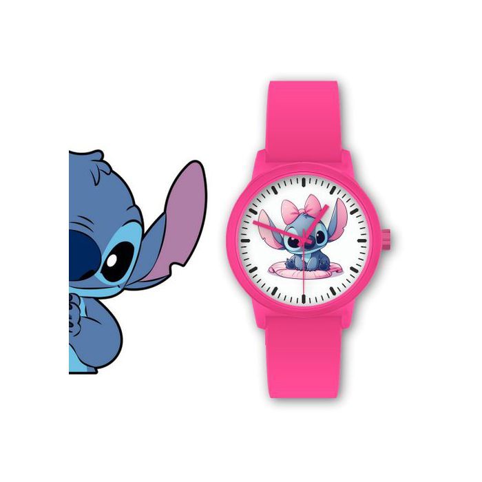 Lilo & Stitch plush watch kids cartoon montre à Quartz disney, series tv