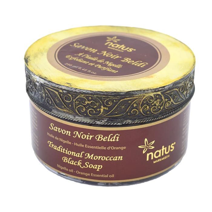 Savon noir huile de nigelle Eucalyptus 250g