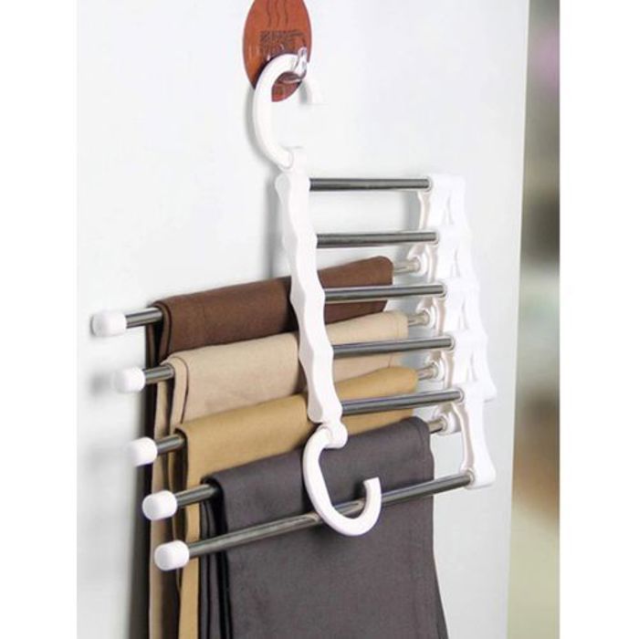 Cintre Multifonction 5en1 Pantalons Robes Châles