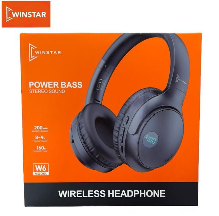 Casque power bass stereo sound WINSTAR MODEL W6