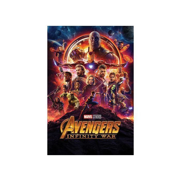 Poster Décoration Murale - Avengers - Infinity War - Haute Qualité - Mixte - A5 A4 A3