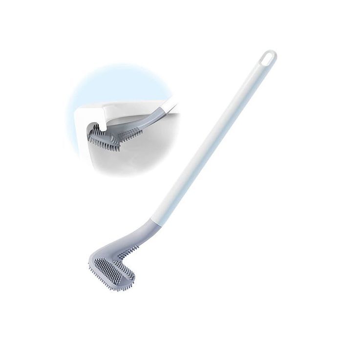 brosse de salle de bain Nettoyer sans impasses avec poignée extra longue