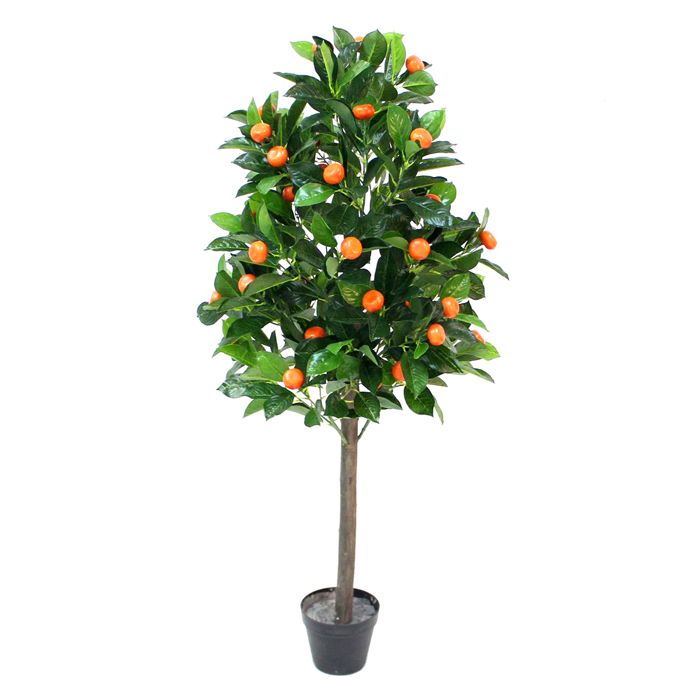 PLANTE ARTIFICIELLE ORANGER H120CM