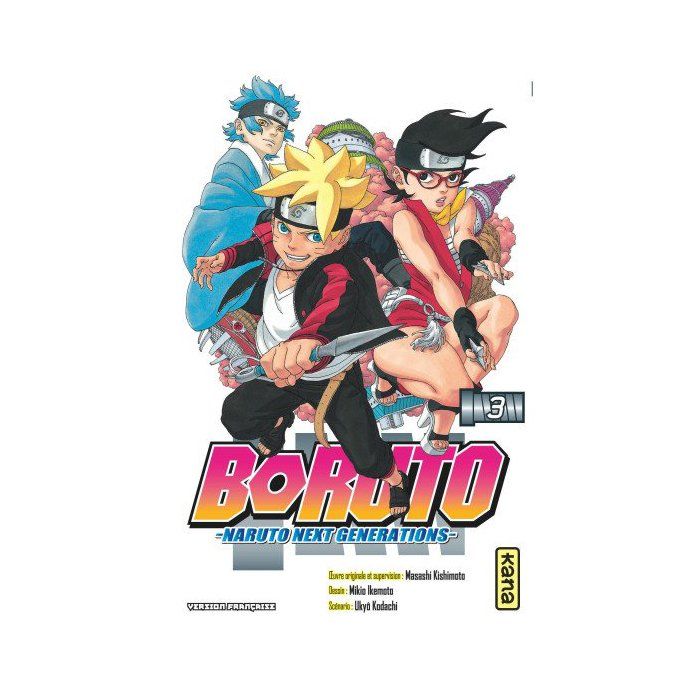 Manga - Boruto - Tome 3 - La paix menacée - Ennemis puissants - Technique secrète
