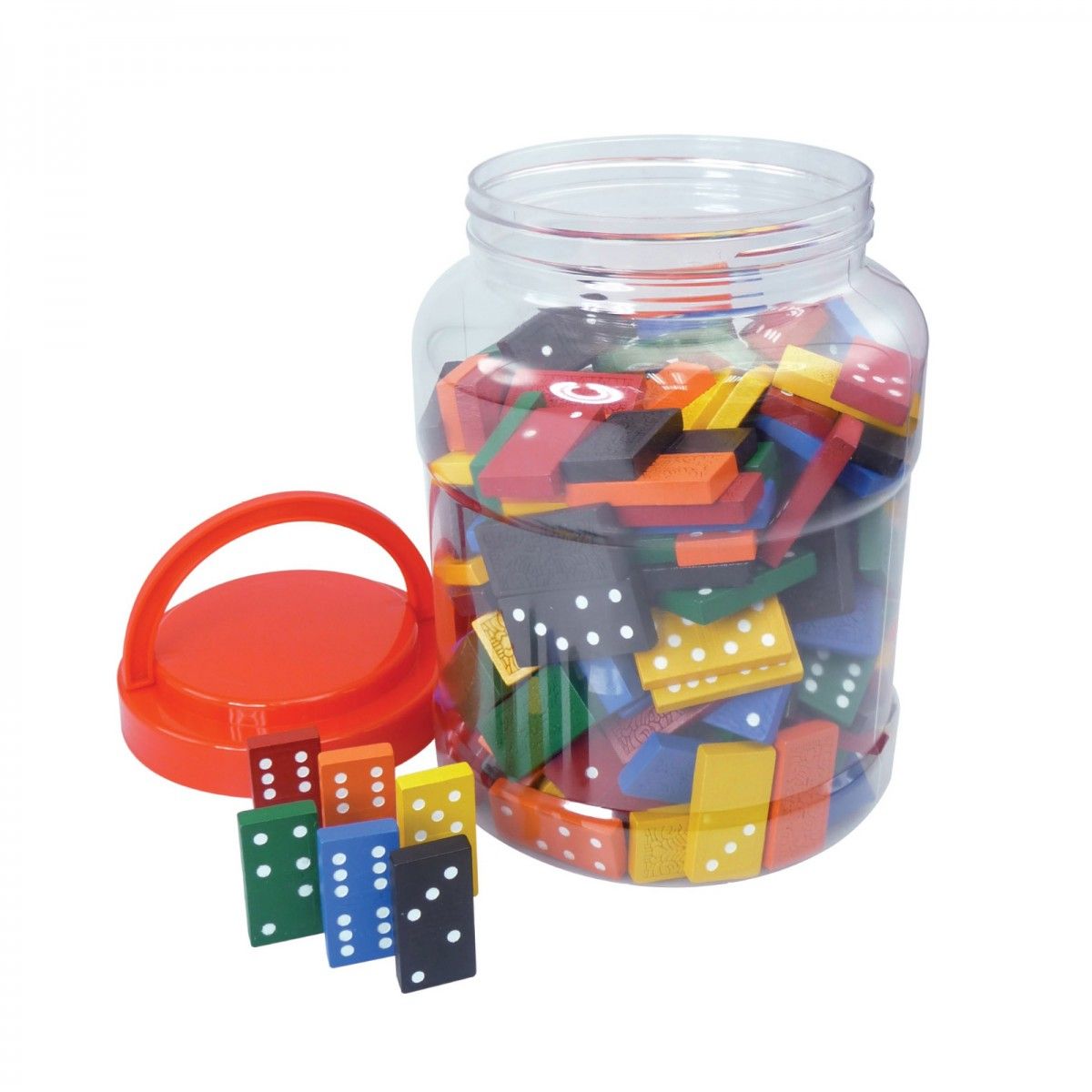 JEUX CLASSIQUE - G&M - BARIL DOMINOS EN BOIS