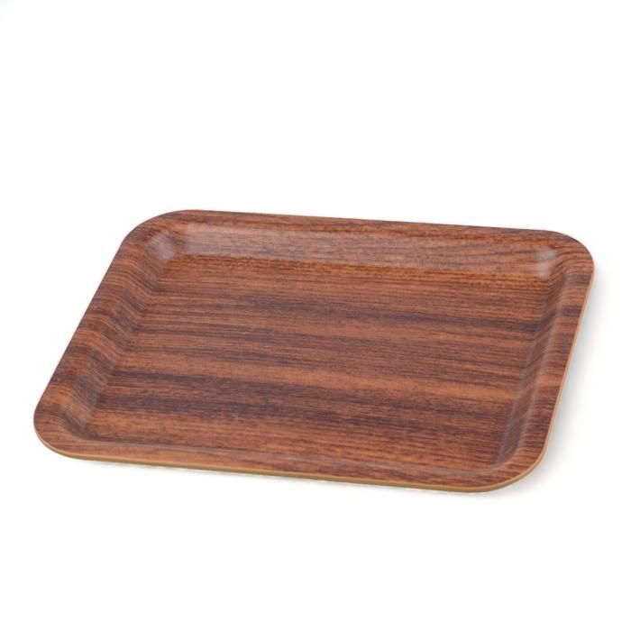 PLATEAU PM MELAMIN EFFET BOIS 10232