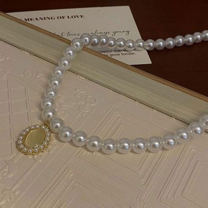 Collier - GENERIC - Narpour - Pendentif en opale - Tour de cou - Élégance féminine