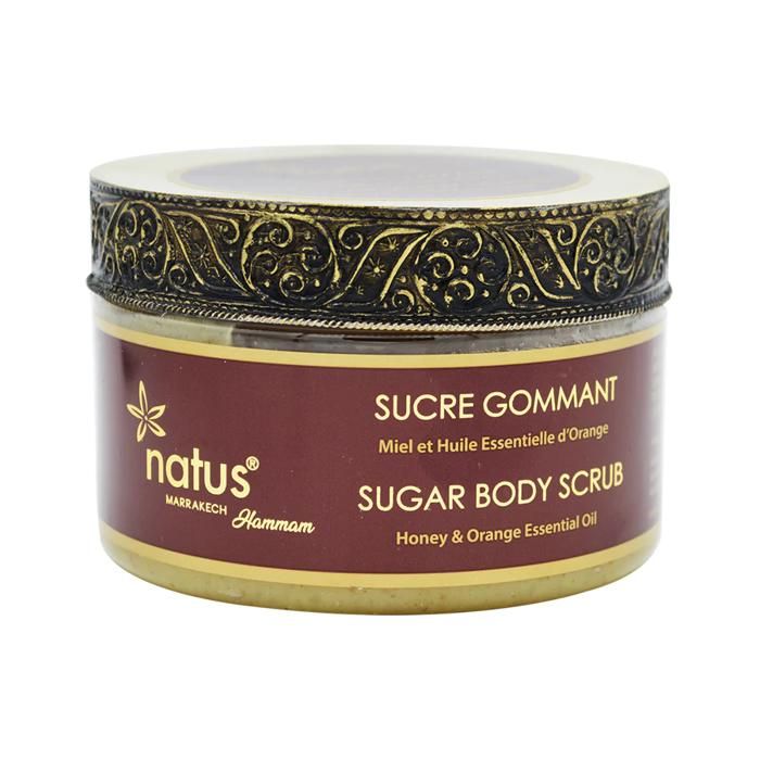 Sucre gommant Miel & Huile Essentielle d'Orange 250g