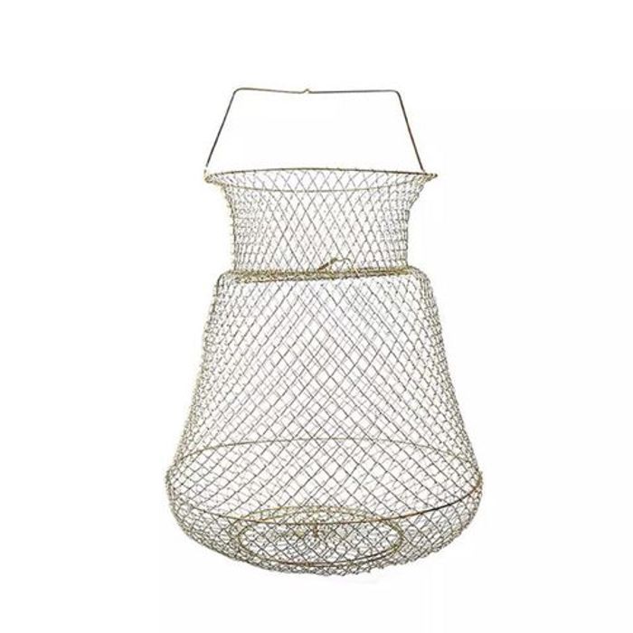 Cage de pêche pliable - PROFISH - Accessoire de pêche - Acier résistant - Léger et portable - Piège à crabe