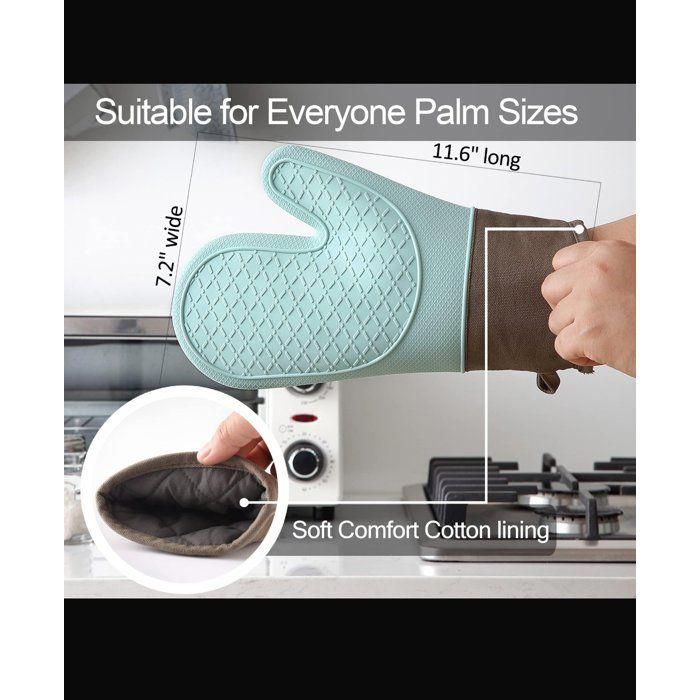 GANTD D ISOLATION  EN SILICONE -RESISANT A LA CHALEUR-GANT DE FOUR