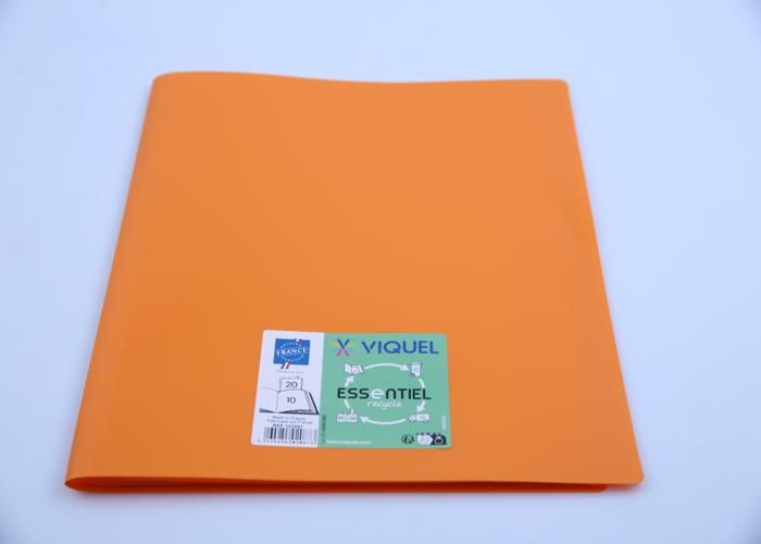 Porte-vues - VIQUEL - 20 vues - Polypropylène - A4 - Plusieurs couleurs