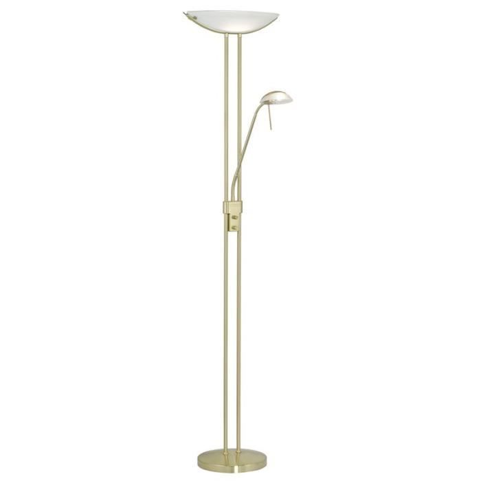 Lampadaire Baya laiton-mat 1x230w;1x33w - EGLO ...