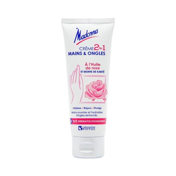 MADONNA CREME MAINS & ONGLES A L’ HUILE DE ROSE 7
