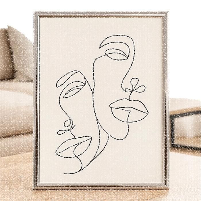 Cadre Bordeaux Argent (23.5x18.5x7 cm)