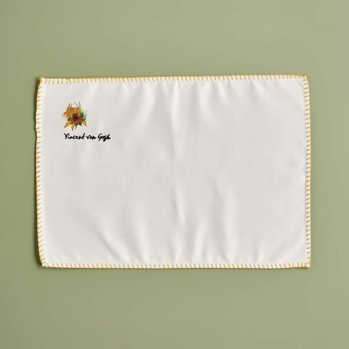 Set de Table Tournesols - BELLA MAISON - Moutarde - 35x50 cm - Lavable - Rectangulaire