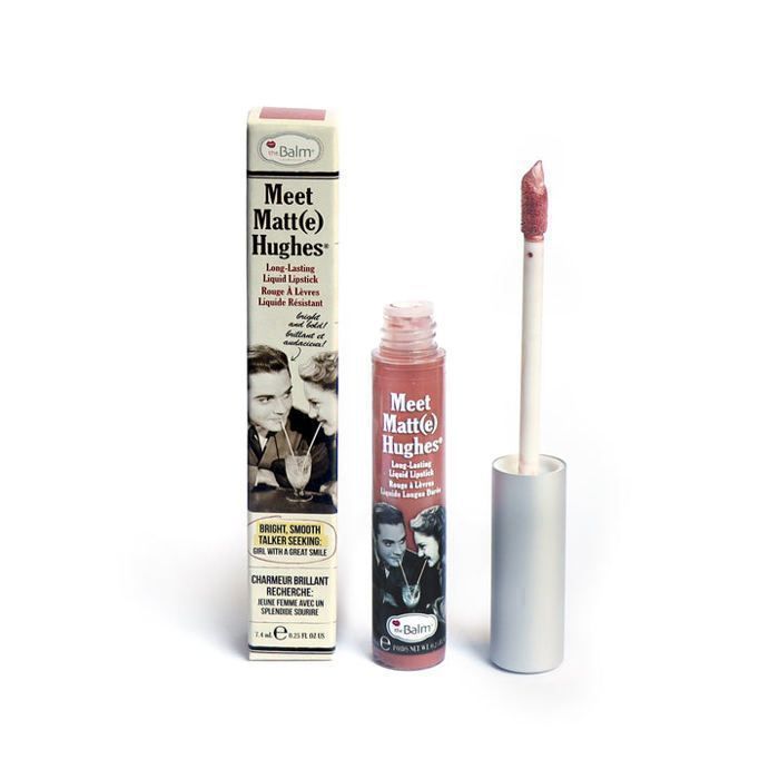 Gloss - The Balm - Meet Matt(e) Hughes Patient - Teintes mattes - Mini rouge à lèvres - Fini mat longue durée