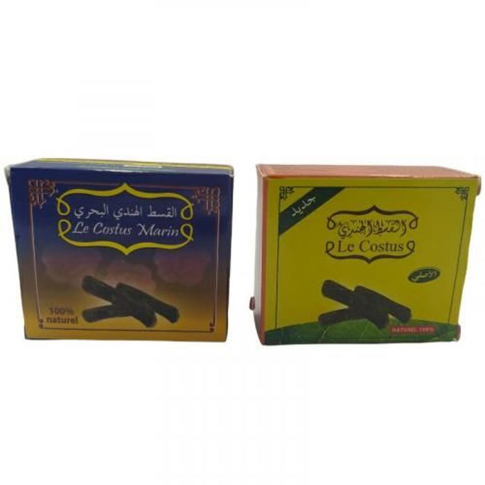 pack  COSTUS INDIEN EN POUDRE et Costus indien ( marin )  1OgrX2