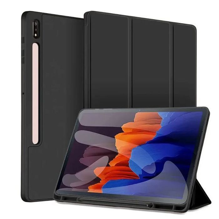 Étui Pochette à Rabat - GENERIC - Samsung Galaxy S9 Plus - Effet Cuir - 360° Rotatif - 12.4 pouces