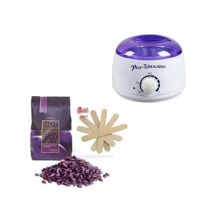 Cire chaude Italwax : pour une épilation efficace des poils, même les plus courts.