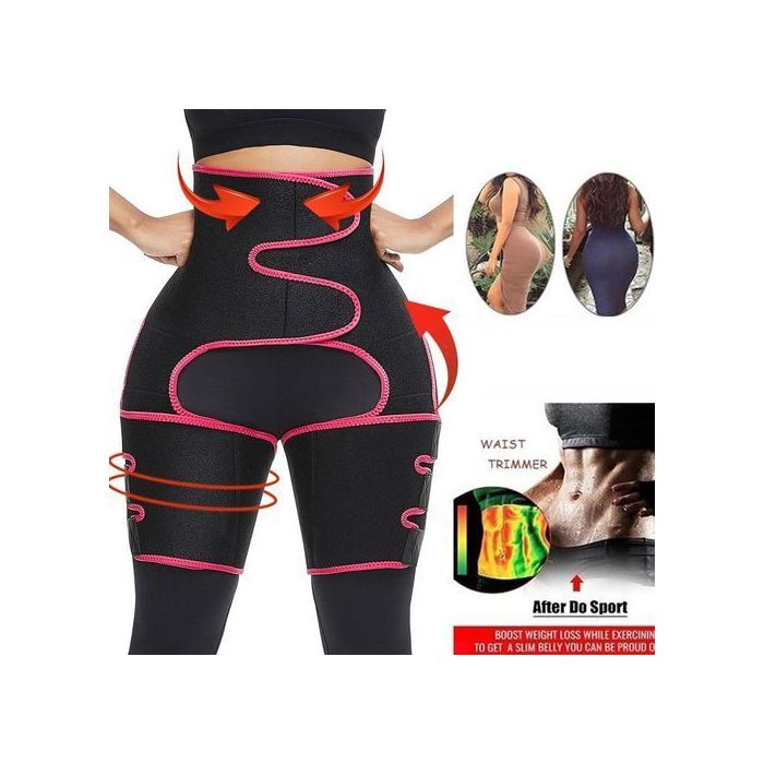 Ceinture de Yoga pour course à pied - tonifie cuisses corset ceinture amincit