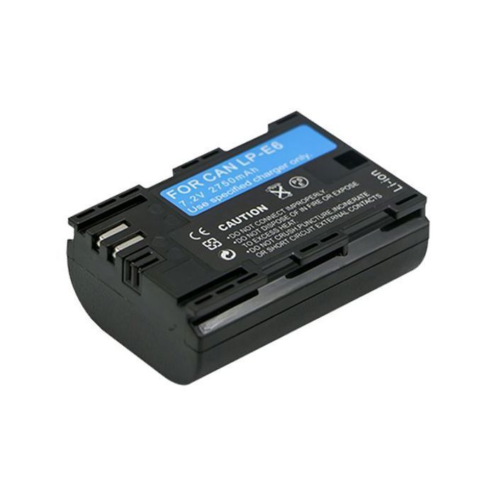 Batterie pour appareil photo reflex numérique 7.2V LP-E6 pour Canon EOS 7d mark iii 5D 6D 7D 80D