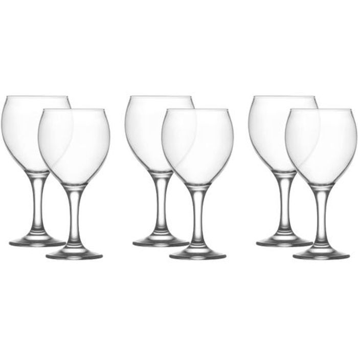 Lav lot de 6 verres à eau-jus 260 ml