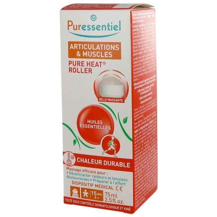 75709 Puressentiel Articulations & Muscles Roller Pure Heat dm - 75 ml (Switch : 3701056802156)