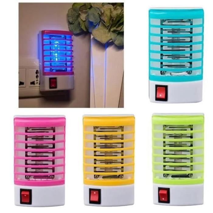 Lampe anti-moustiques électrique portable mini lampe anti-insectes (Couleur aléatoire)