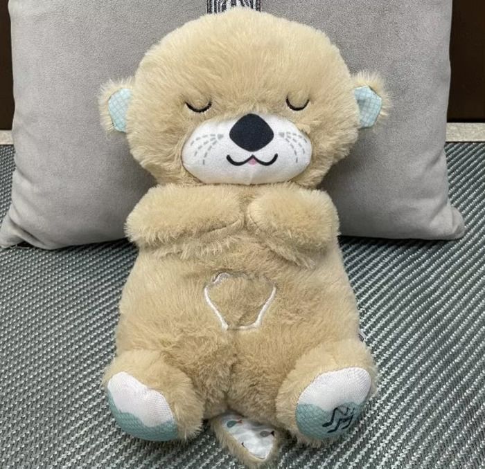 Peluche - GENERIC - Ma Loutre Câlins - Beige - Veilleuse musicale - Douceur pour bébé